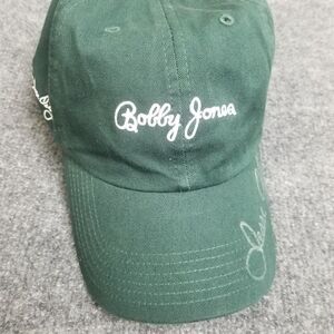 Bobby Jones Jesse Ortiz Signed Golf Hat Green one size